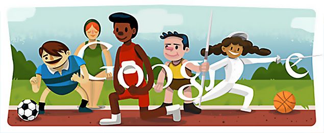 london 2012 olympic games google doodles image 1