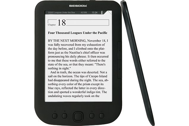 bebook unveils the pure the world s thinnest e ink ereader image 1
