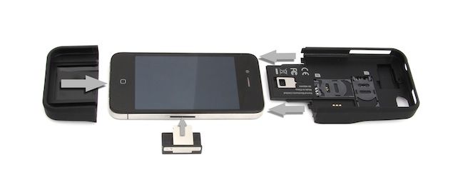 iphone protective case gives option of dual sim card support image 1