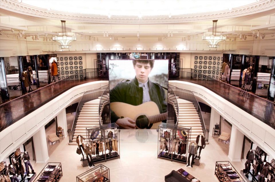 the burberry flagship store that makes the apple store look victorian  image 1