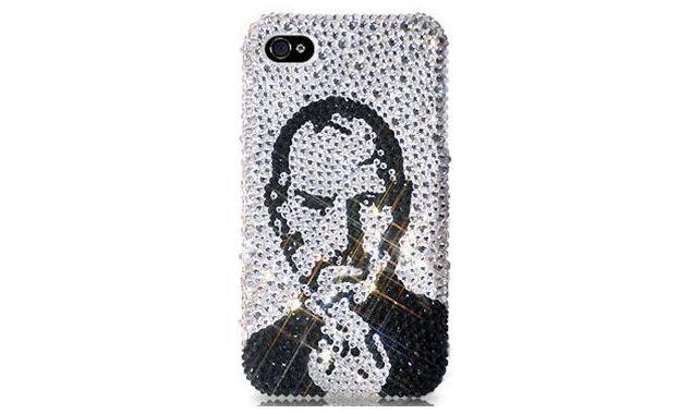 mark the iphone 5 launch with a steve jobs swarovski crystal case image 1