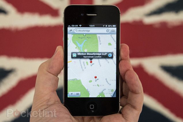 tim cook sorry for apple maps recommends using bing nokia or google image 1