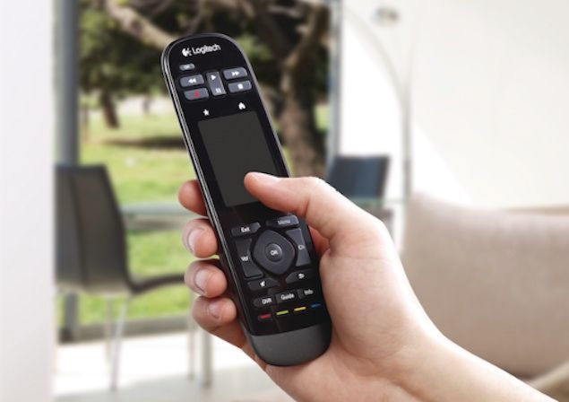 logitech shows off the harmony touch tv remote complete with mini touchscreen interface image 1