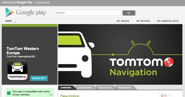 tomtom for android now available image 1