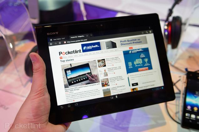 sony xperia tablet s sales suspended not as water resistant as claimed image 1