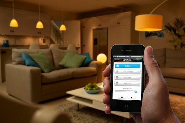 philips hue led bulb illuminates your home via your smartphone or tablet image 1