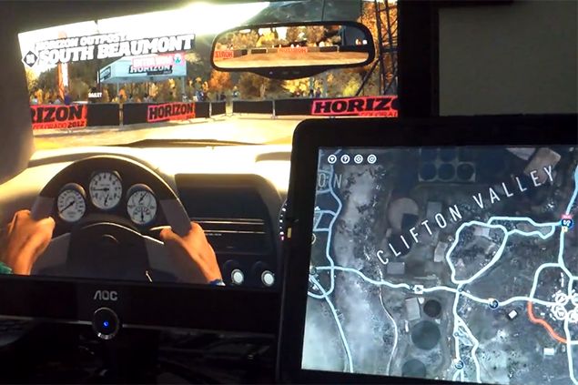 microsoft reveals forza horizon smartglass gps map doesn t work on android yet image 1