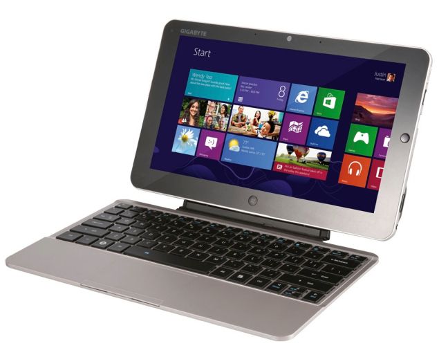 gigabyte debuts windows 8 tablet 17 inch gaming laptop and more image 1