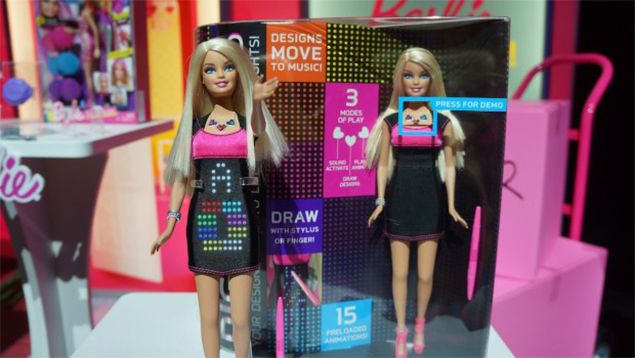 barbie hits the club with digital dress image 1