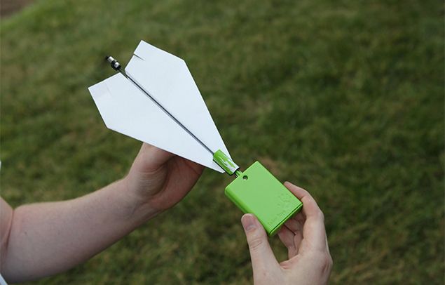 iphone controlled paper aeroplane takes flight in 2013 image 1