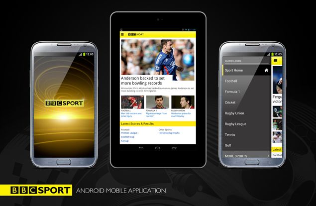 bbc sport app for android launched optimised for devices up to 7 inches image 1