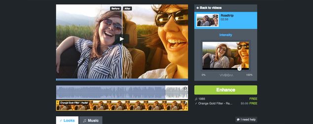 vimeo cloud based editing tools new looks enhancement presets available to trial image 1