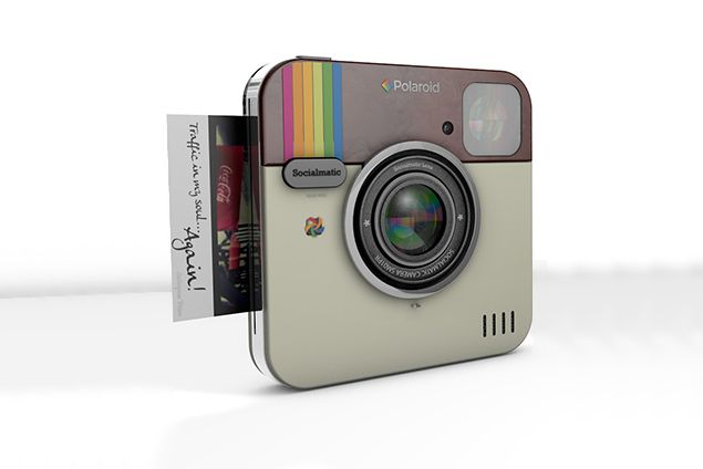 socialmatic instagram camera concept to become real thanks to polaroid tie in image 1
