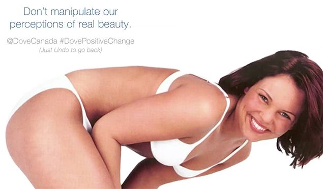 dove creates covert photoshop action that catches airbrushing out image 1