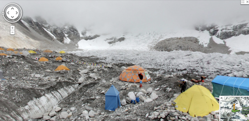 google adds kilimanjaro everest and other mountains to street view image 1