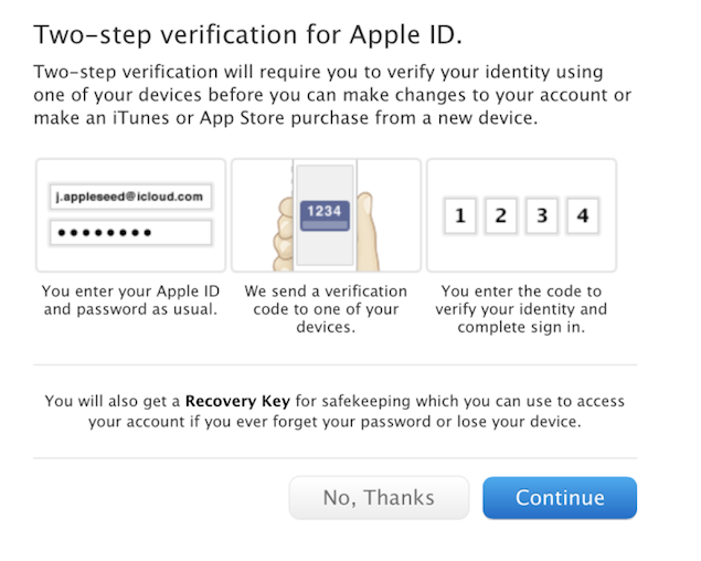 apple rolls out two step verification for apple ids adding extra security image 1