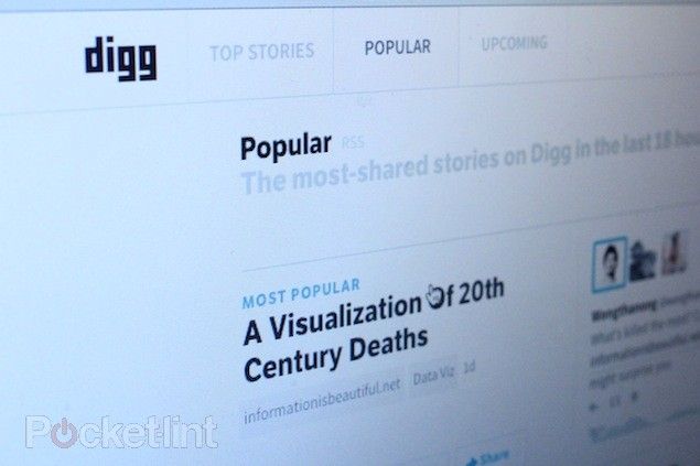 digg hints reader replacement as being simple and fast with easy syncing image 1