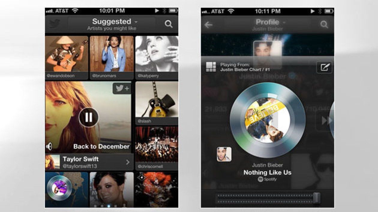 twitter music for ios launches for social music discovery image 1