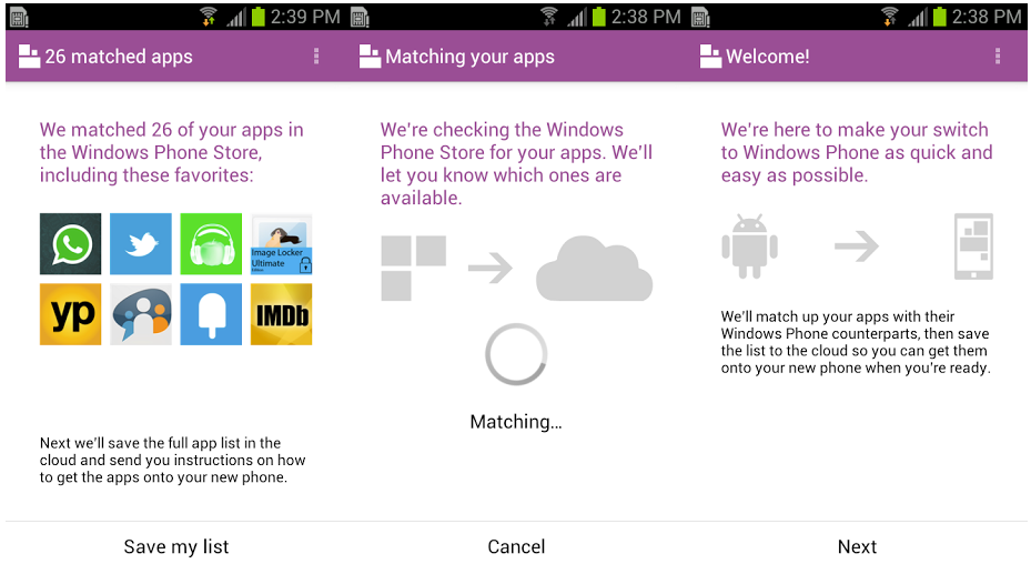 microsoft launches switch to windows phone android app image 1