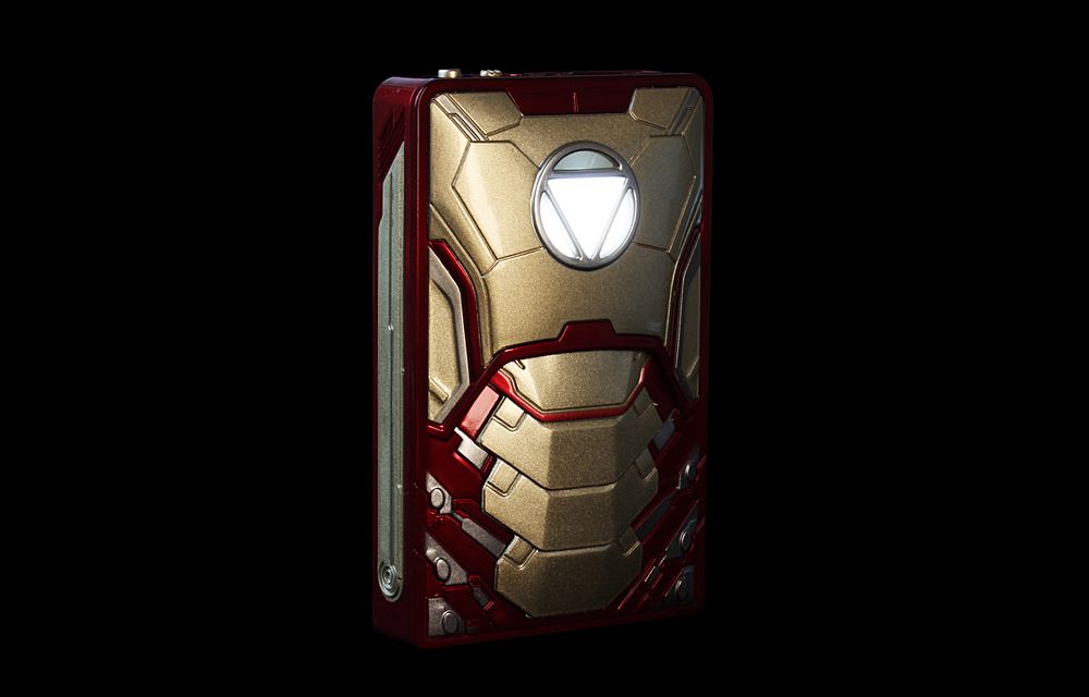 iron man armor power bank let a superhero power up your smartphone or tablet image 1
