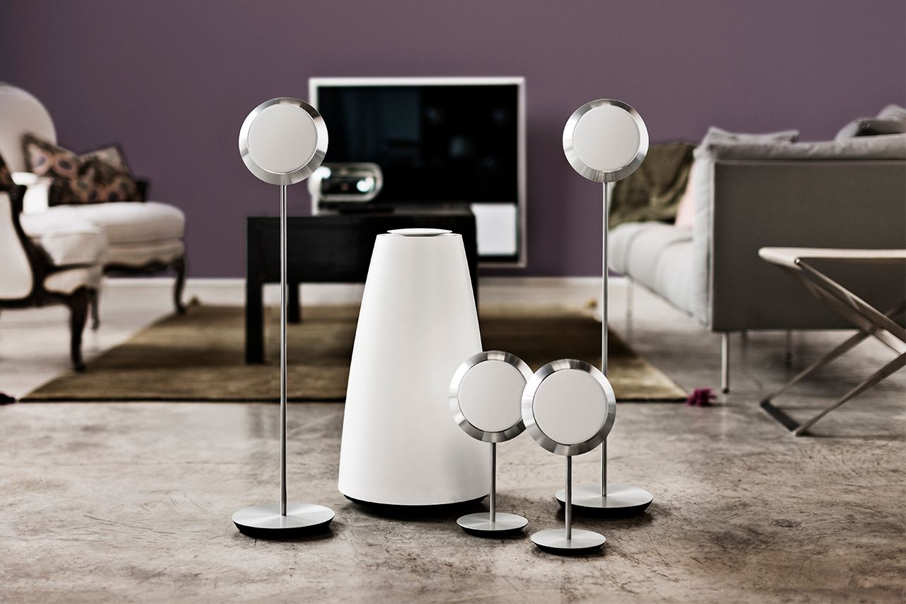 bang olufsen beolab 14 new surround sound system works on any tv set up image 1