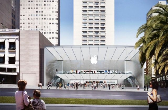 apple plans new showcase store for san francisco with beautiful two floor design image 1