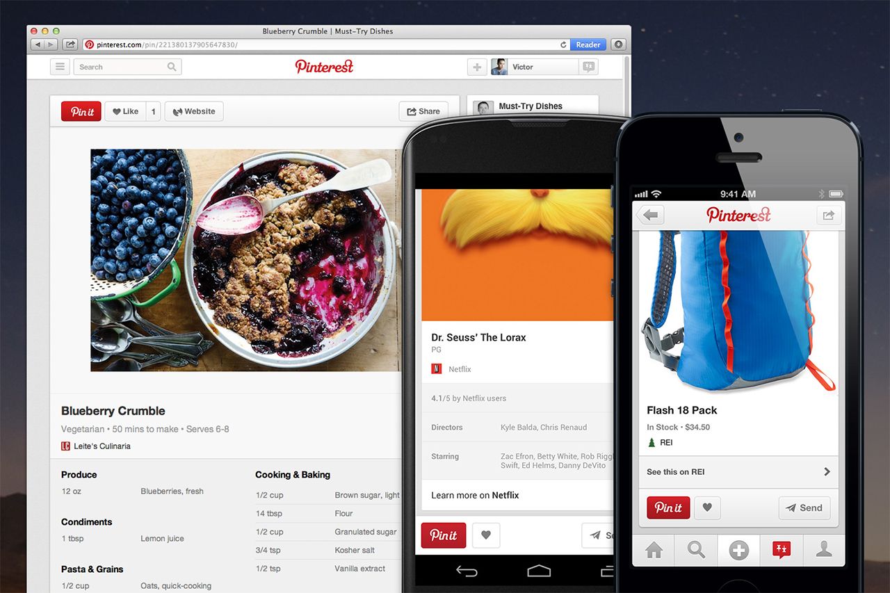 pinterest redesign brings more info to what you pin image 1