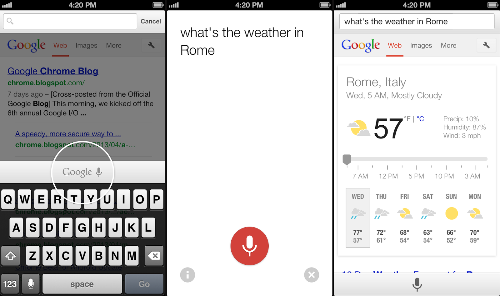 google voice search coming soon to chrome for ios image 1