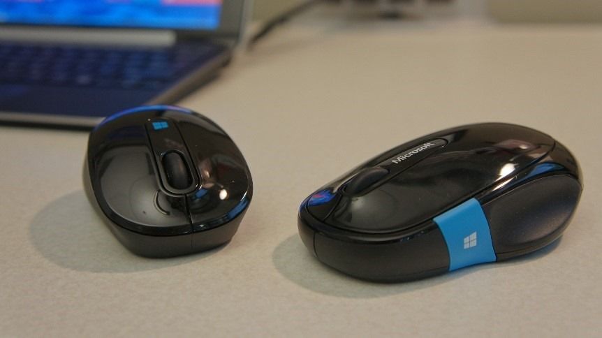 microsoft unveils two new sculpt mice with windows 8 button image 1