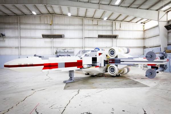 life size x wing is largest lego model ever built image 1