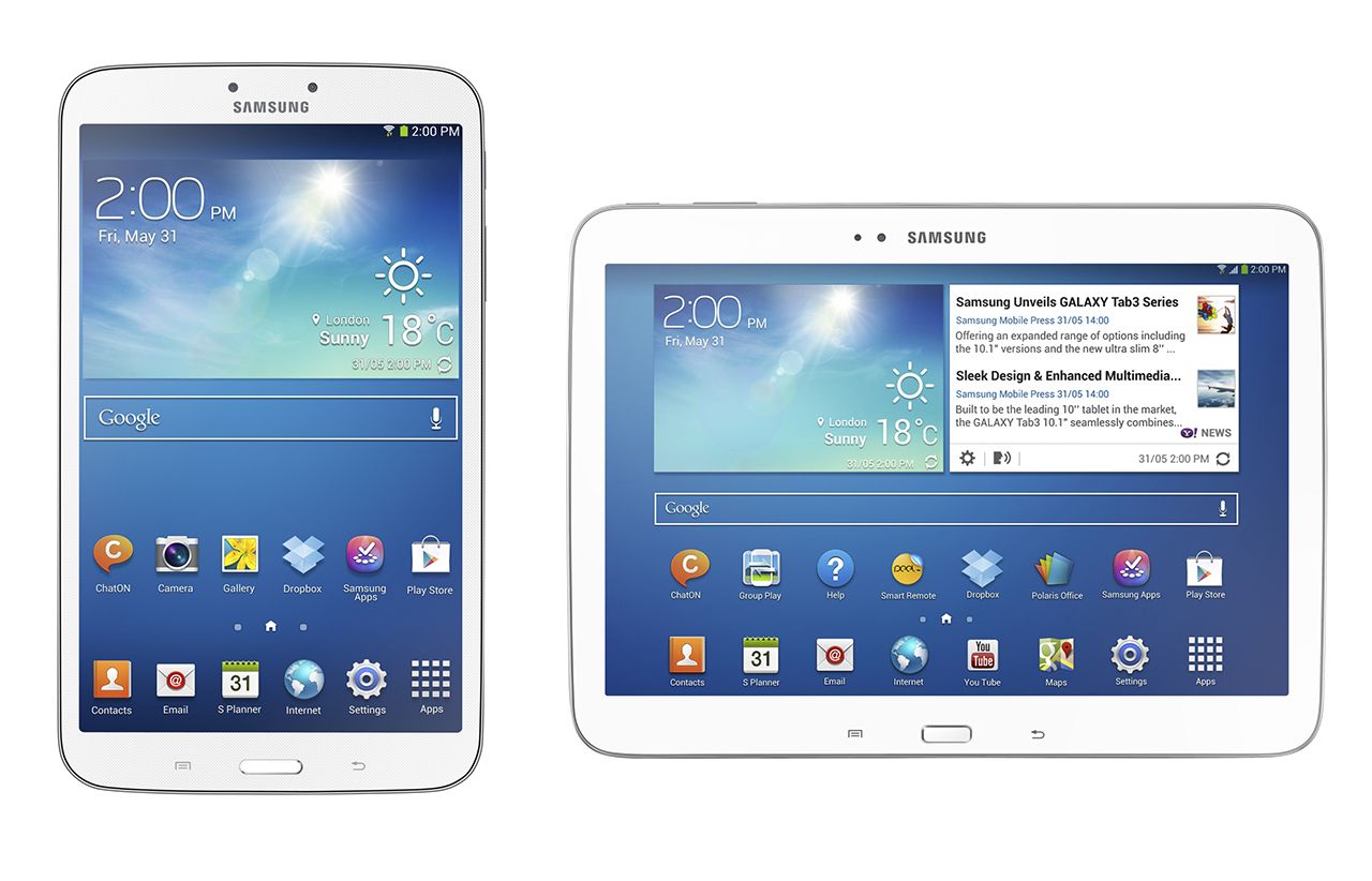 samsung galaxy tab 3 10 1 and 8 0 announced aims at the family image 1