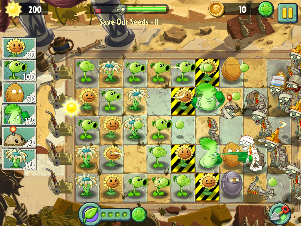 plants vs zombies 2 coming to iphone and ipad 18 july official trailer released image 1