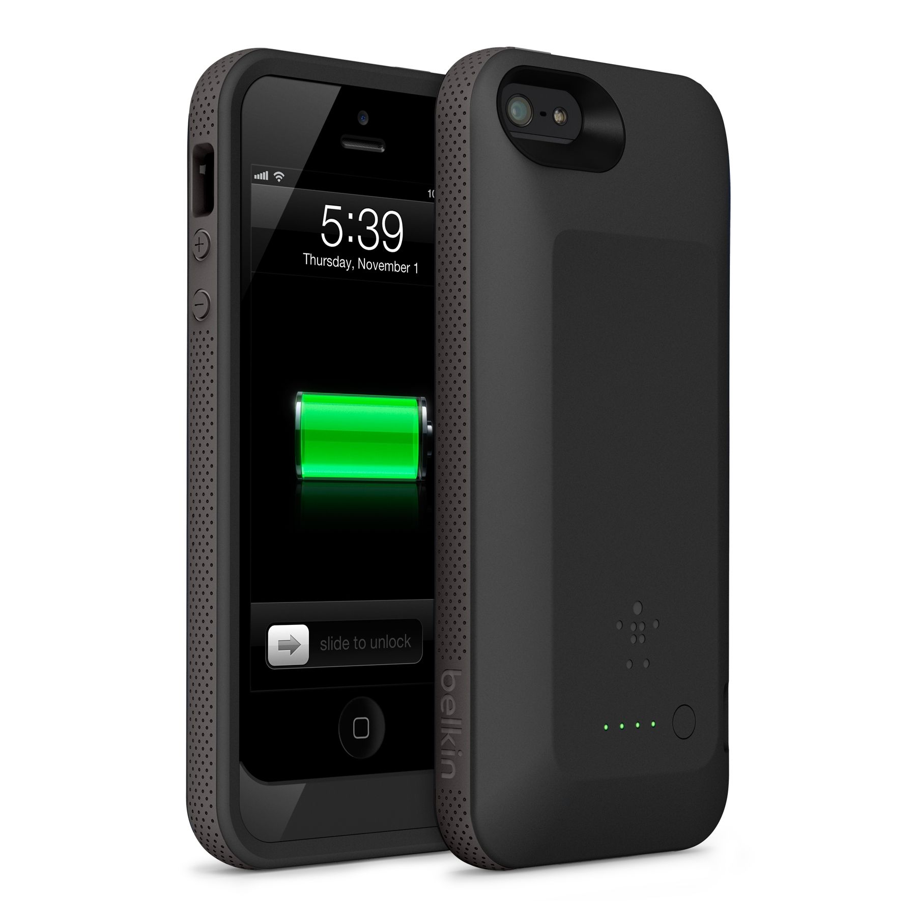 belkin s grip power battery case doubles iphone 5 battery life image 1