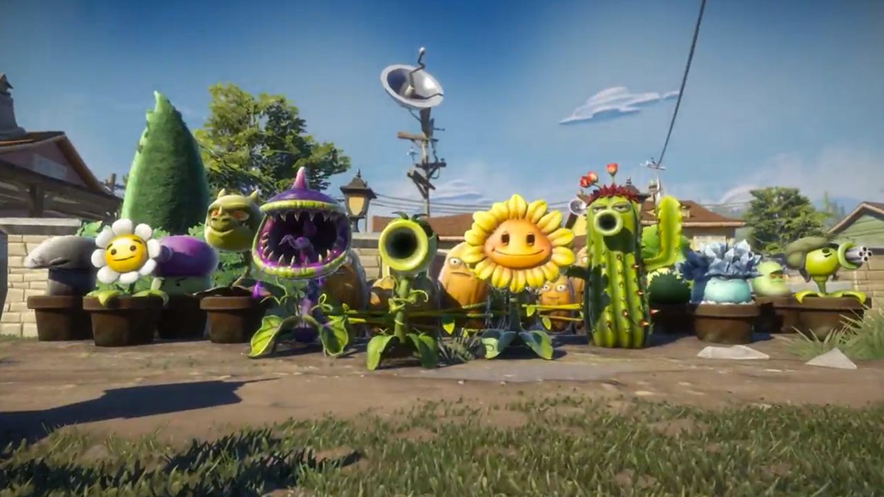 plants vs zombies garden warfare third person shooter coming to xbox one and 360 image 1