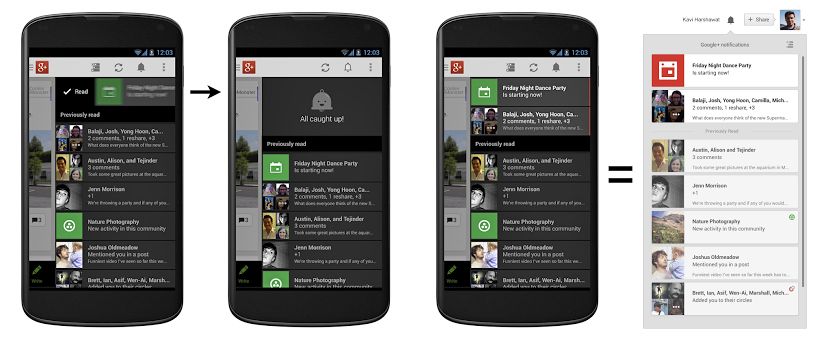 google rolls out better notifications and syncing updates android app design image 1