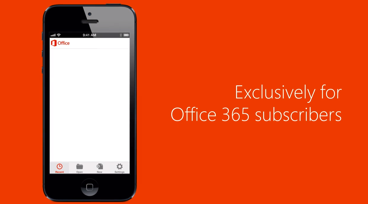 microsoft brings office mobile app to iphone document editing with subscription image 1