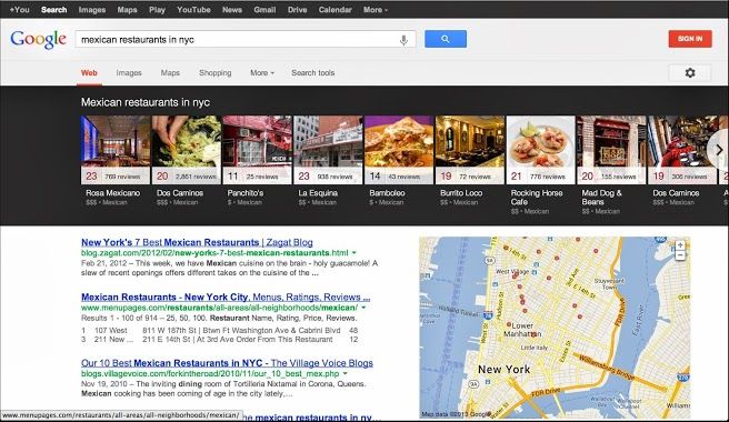 google adds local search to desktop carousel 18 new languages to drive image 1