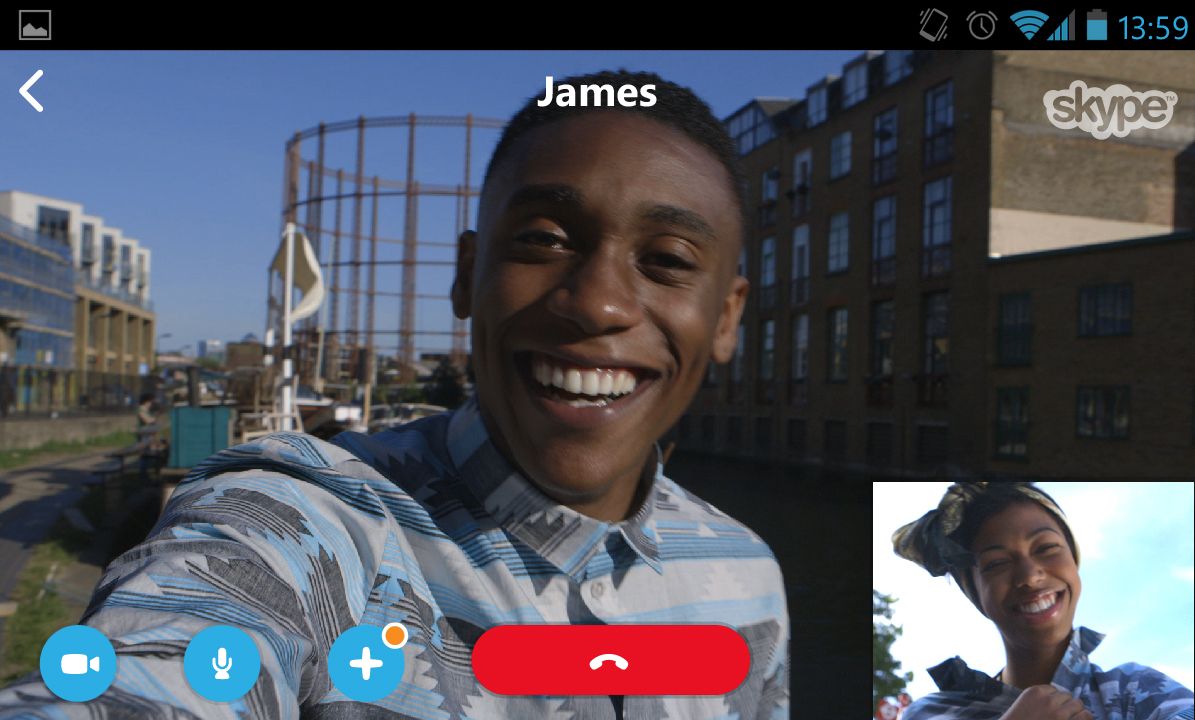 android 4 0 skype for android goes mobile first image 2