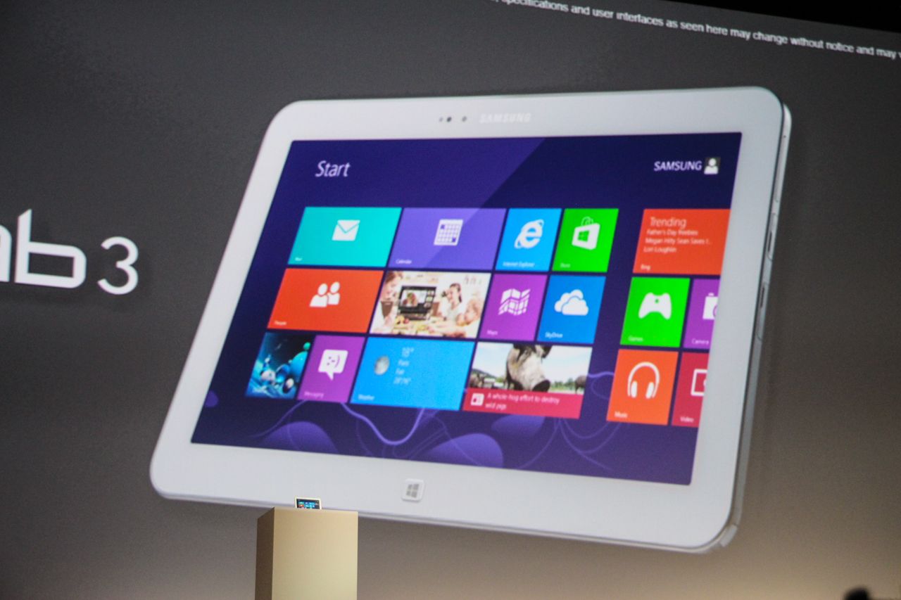 samung ativ tab 3 an 8 9mm windows 8 tablet taking on the surface pro image 1