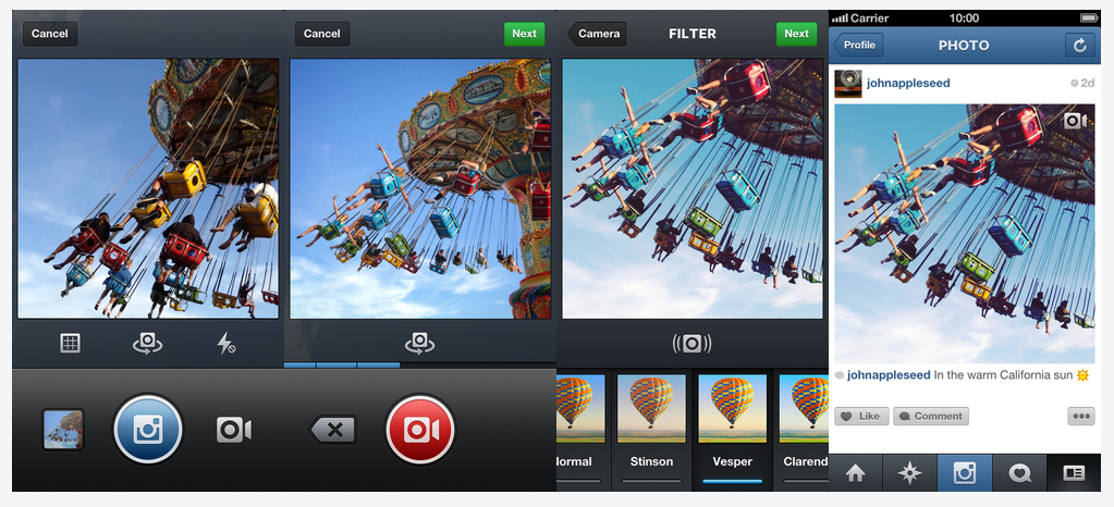 facebook s instagram unveils vine like video service with filters image 6