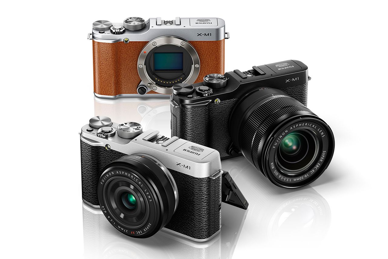 fujifilm x m1 the smallest x series interchangeable system camera adds wi fi exr ii and more image 1