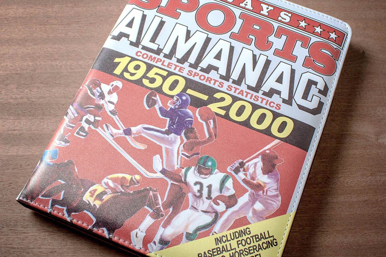 go back to the future with a grays sports almanac ipad case image 1