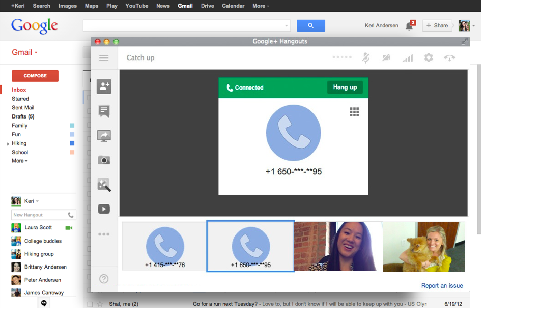 google adds voice to hangouts bringing calls back to gmail image 1