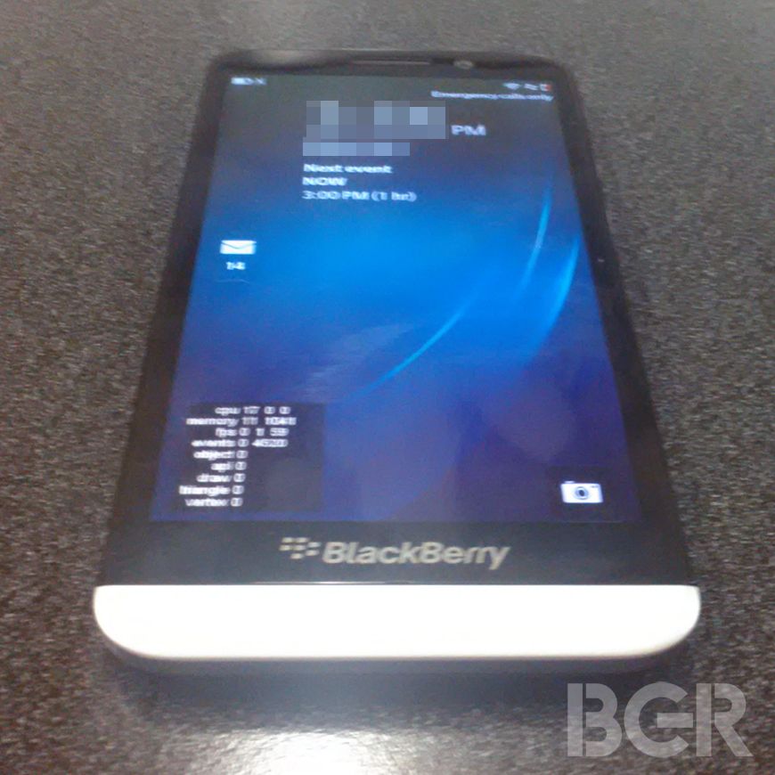 leaked images give first look at high spec blackberry a10 image 1