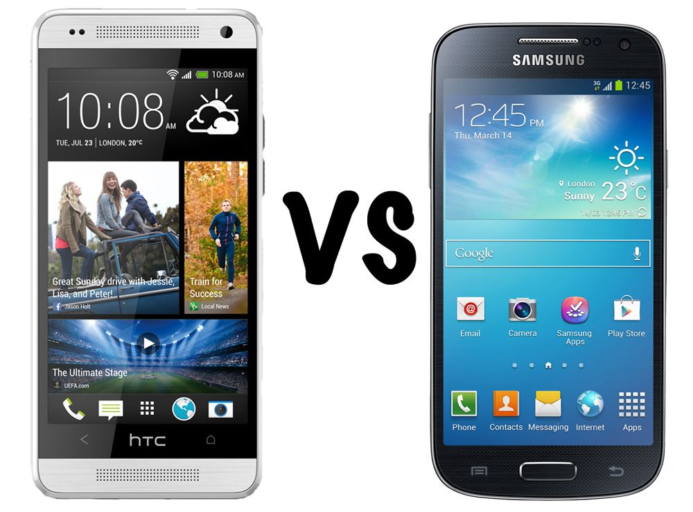 htc one mini vs samsung galaxy s4 mini what s the difference  image 1