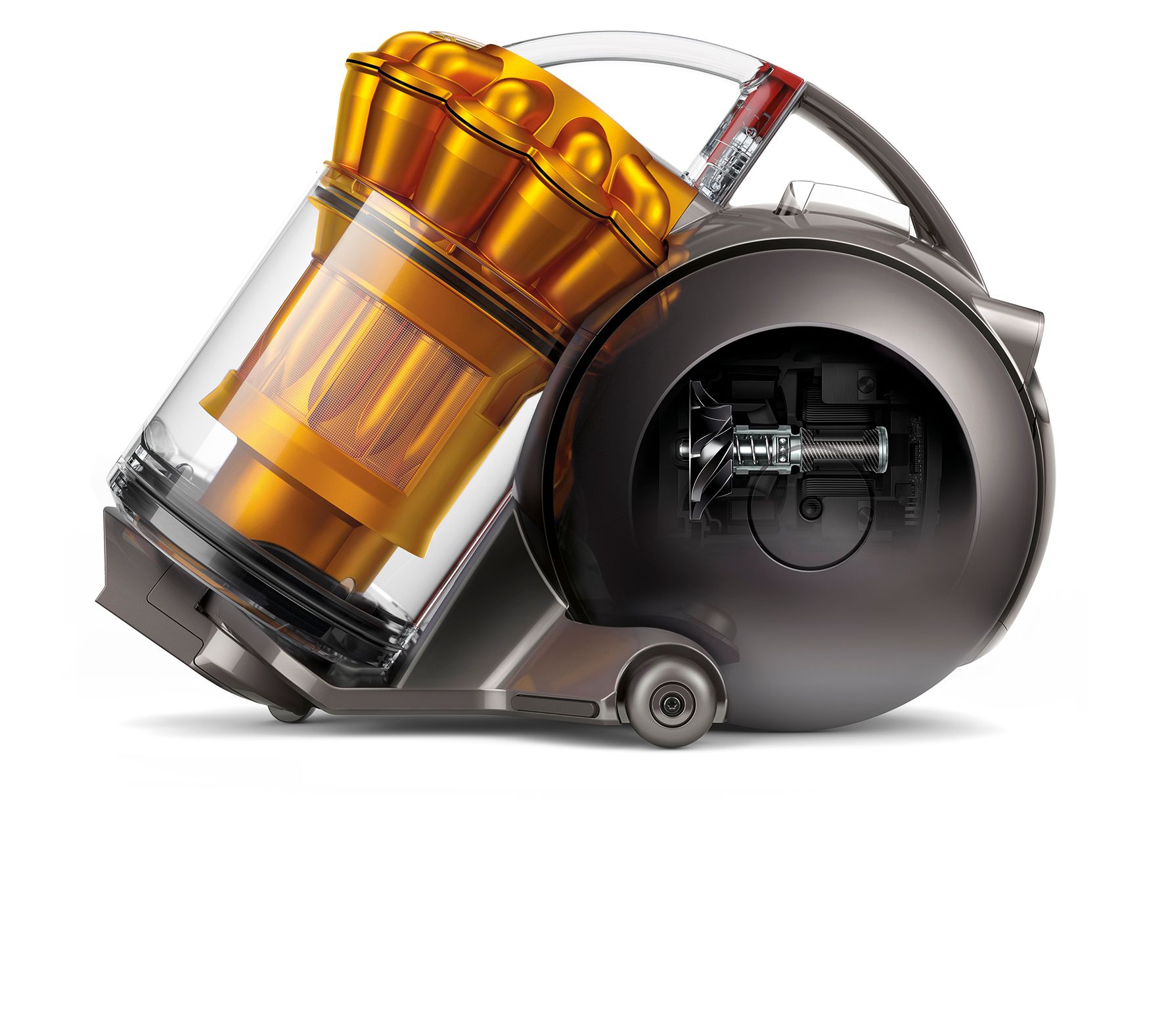 dyson dc49 mini vacuum cleaner that is no bigger than a sheet of a4 paper image 1