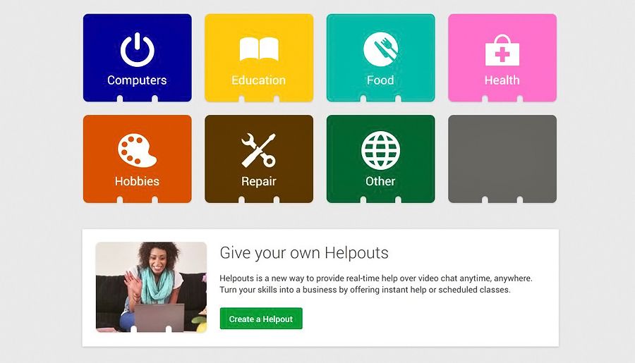 google reportedly tests helpouts an e commerce platform with hangout like video image 1