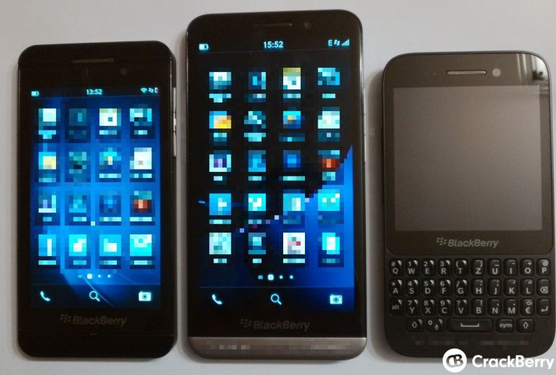 high end blackberry z30 leaked alongside z10 and q5 includes five rows of apps image 1