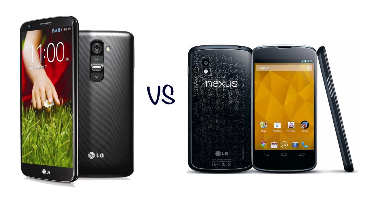 lg g2 vs nexus 4 what s the difference  image 1
