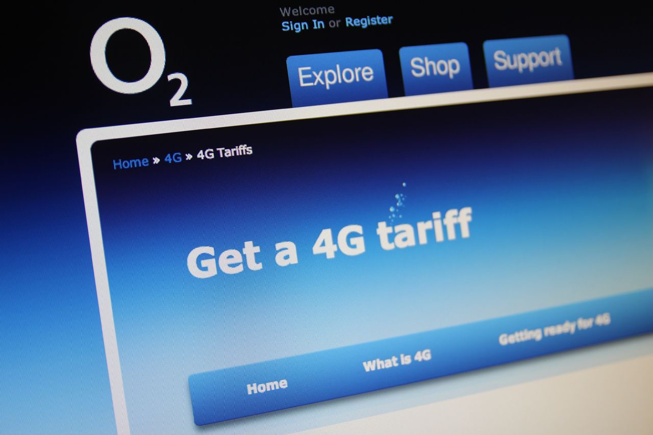 o2 4g tariffs detailed sim only from 26 4g airtime from 22 a month image 1